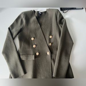 Knit Blazer Jacket